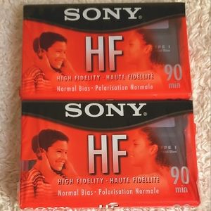 🔥🎶NEW/SEALED SONY-HF CASSETTE TAPE 90min